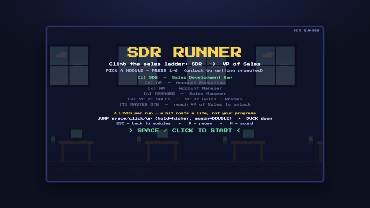 Actual screenshot of SDR Runner + GEO Search Runner, captured on October 20, 2026
